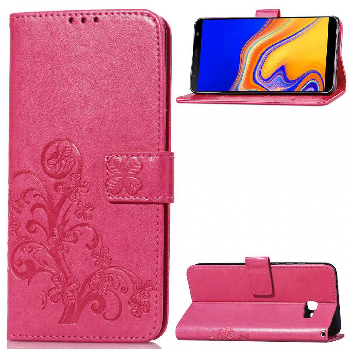 OtterBox - Samsung Galaxy J4 Plus Housse Etui Coque de protection type portefeuille (lys) [rose] - Coque, étui smartphone