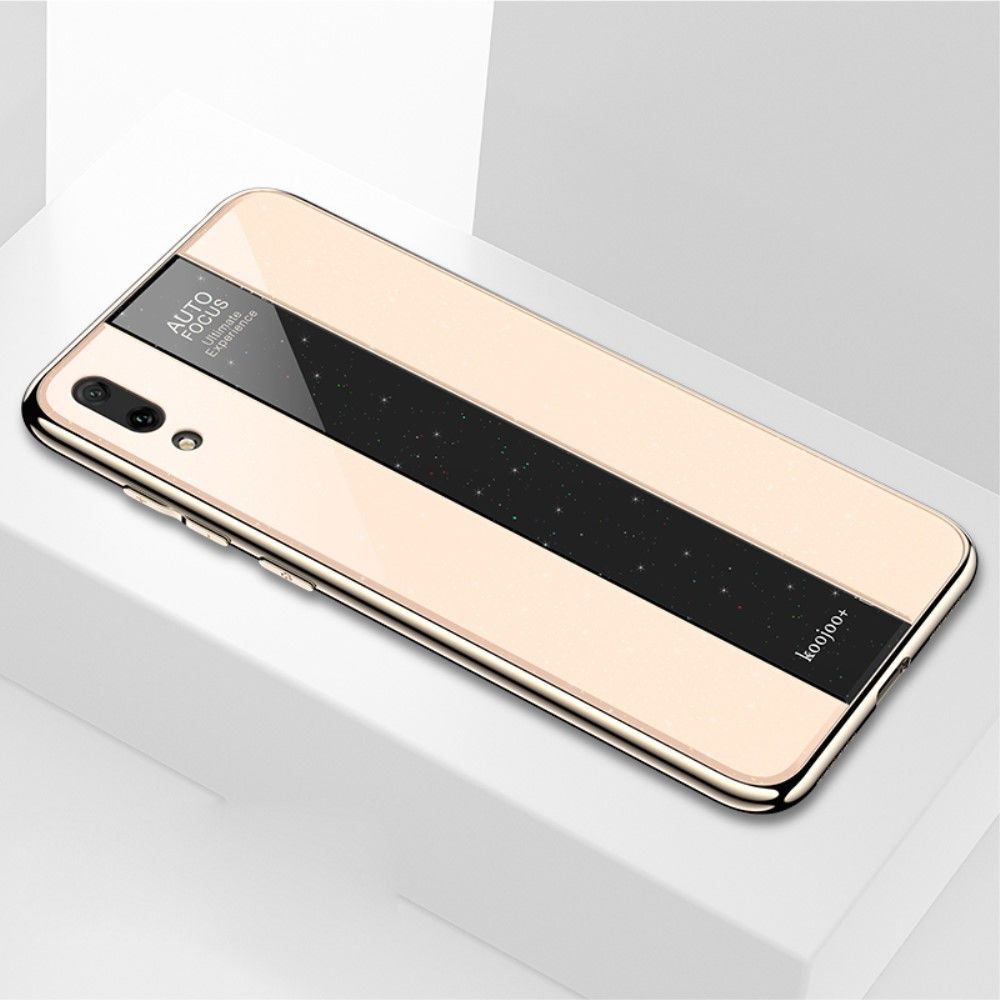 marque generique - Coque en TPU hybride luxueux or pour votre Huawei Enjoy 9/Y7 Pro - Coque, étui smartphone