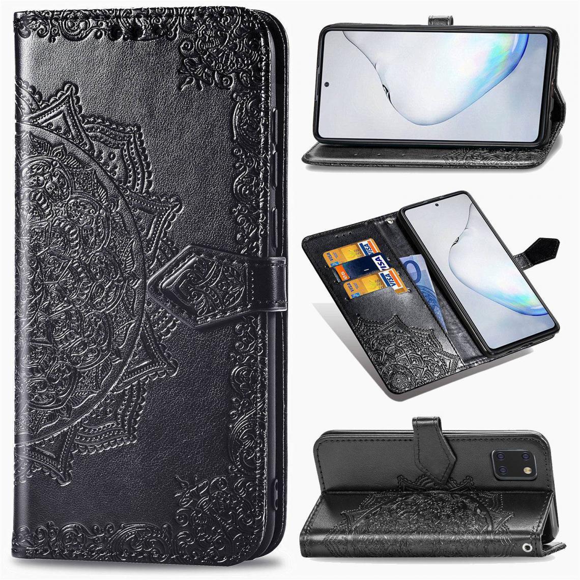 OtterBox - Samsung Galaxy A81 Housse Etui Coque de protection type portefeuille [Noir] - Coque, étui smartphone