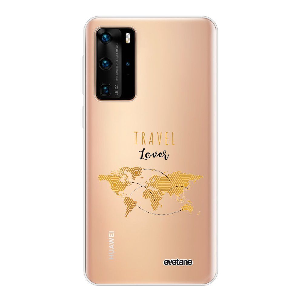 Evetane - Coque Huawei P40 Lite 5G 360 intégrale transparente Travel Lover Ecriture Tendance Design Evetane. - Coque, étui smartphone