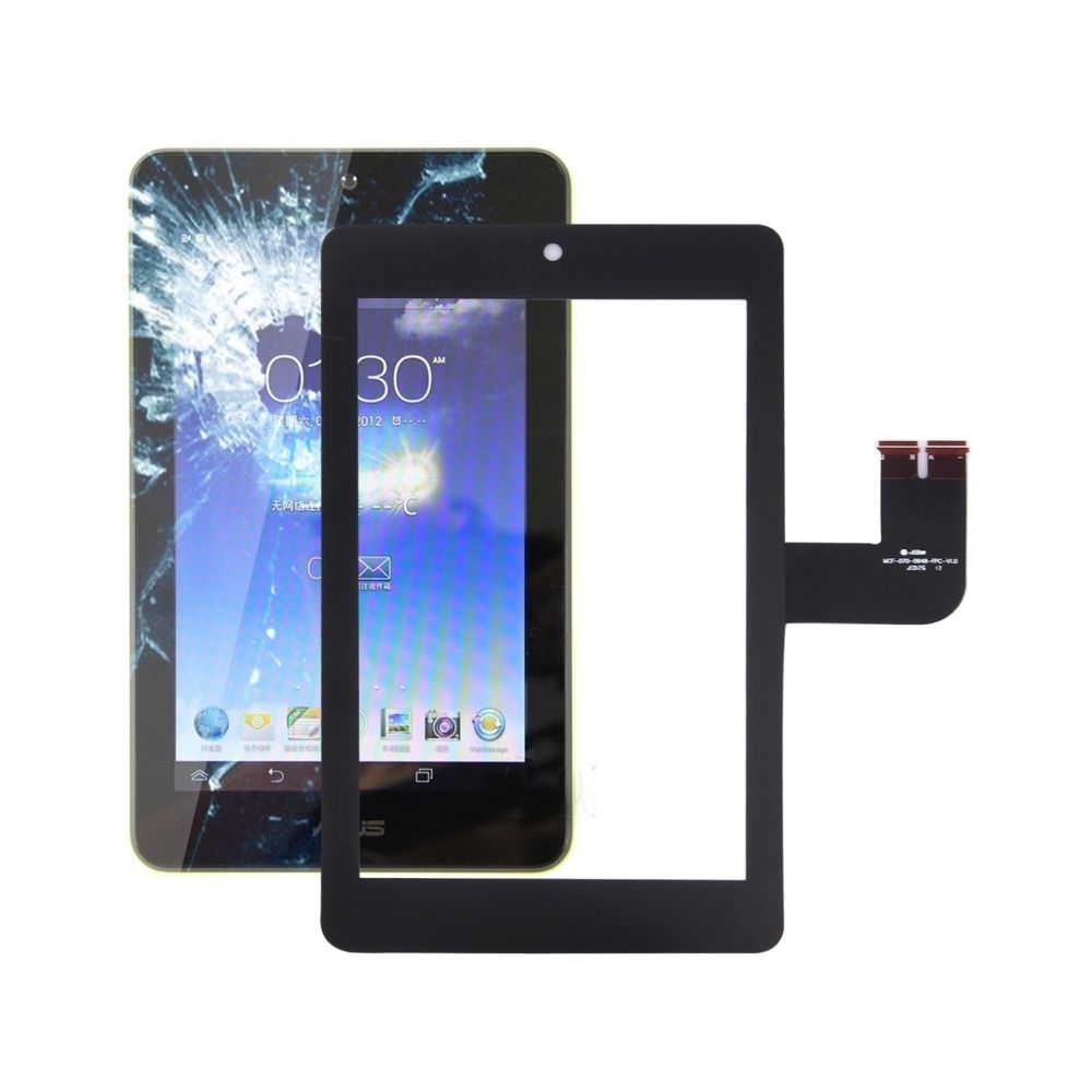 Wewoo - Pour Asus Memo Pad HD7 noir / ME173X / ME173 pièce détachée remplacement d'écran tactile (seul sans le LCD) - Autres accessoires smartphone
