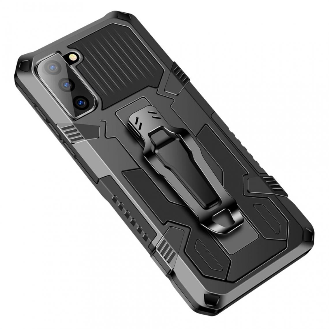 Other - Coque en TPU Combo hybride avec béquille noir pour votre Samsung Galaxy S21 FE - Coque, étui smartphone