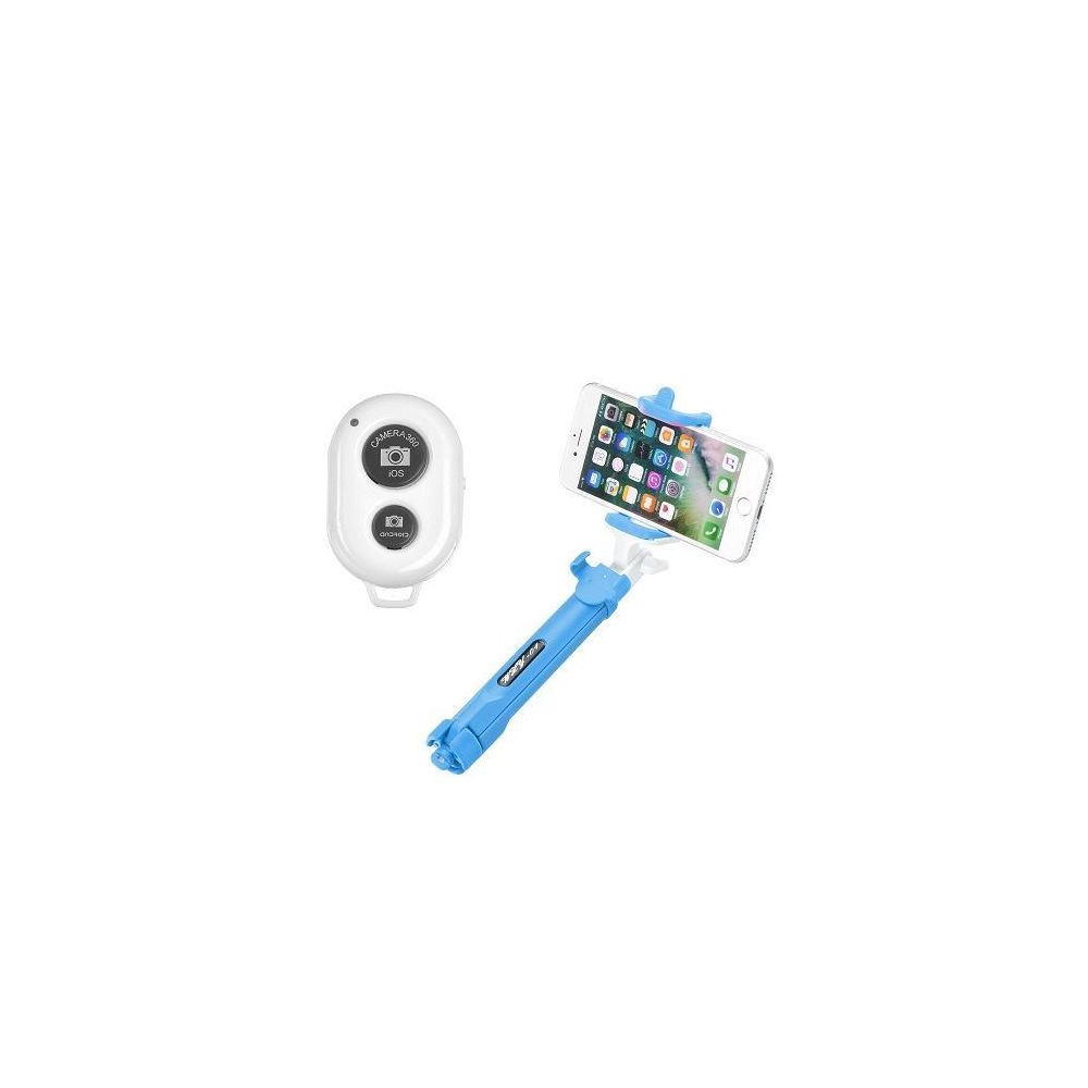 Sans Marque - Perche selfie trepied bluetooth ozzzo bleu pour Gigaset GS370 - Autres accessoires smartphone