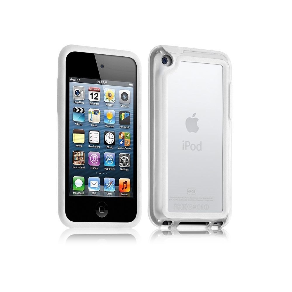 Karylax - Housse Etui Coque Bumper pour Apple iPod Touch 4G couleur blanc - Autres accessoires smartphone