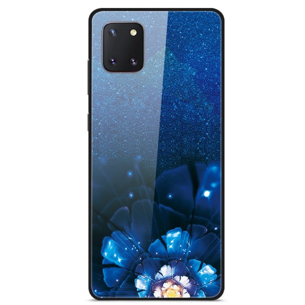 Generic - Coque en TPU impression de motifs fantaisie en verre hybride trompette bleue pour votre Samsung Galaxy A81/Note 10 Lite/M60s - Coque, étui smartphone