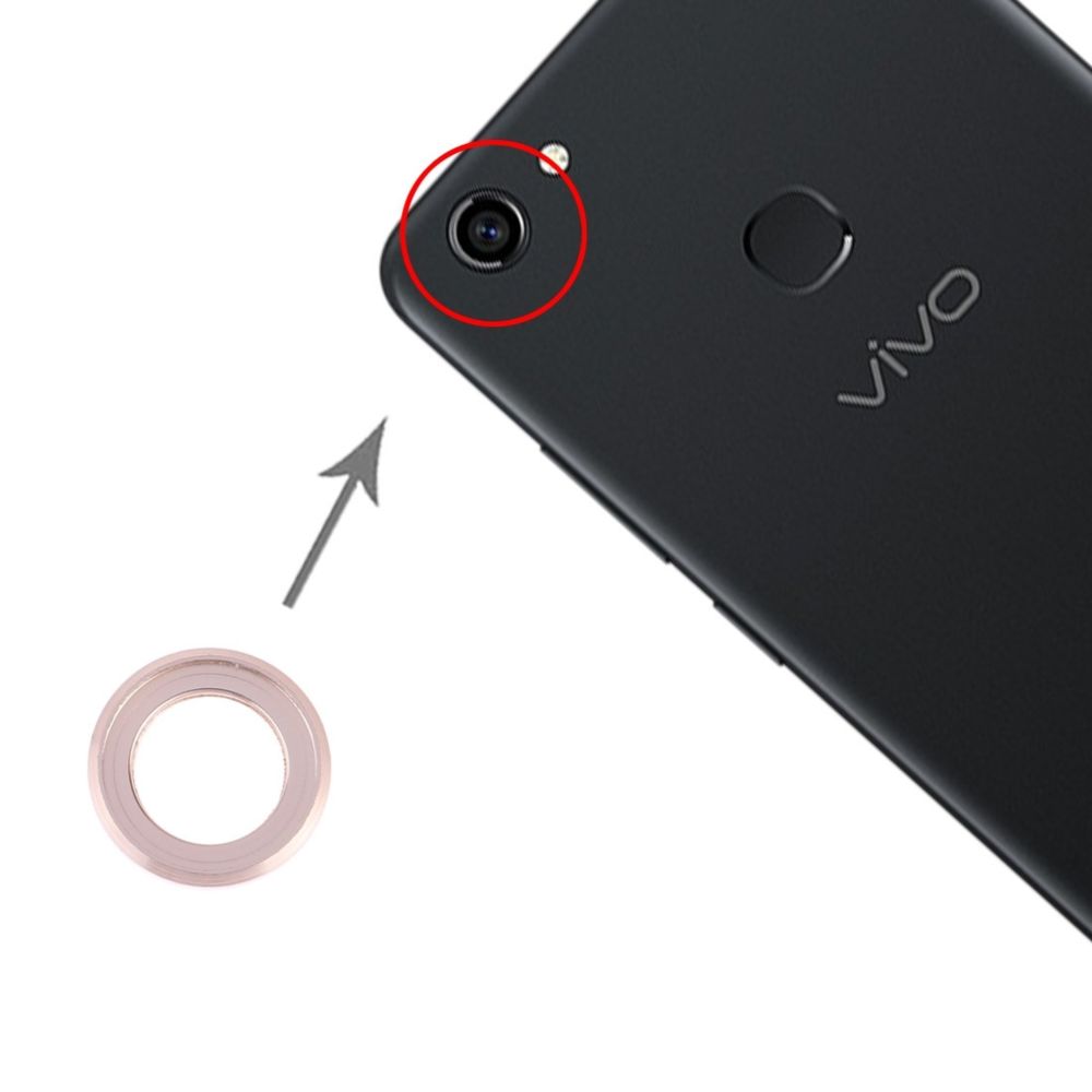 Wewoo - Pièce détachée 10 lentilles de protection pour PCS Vivo Y73 or - Autres accessoires smartphone