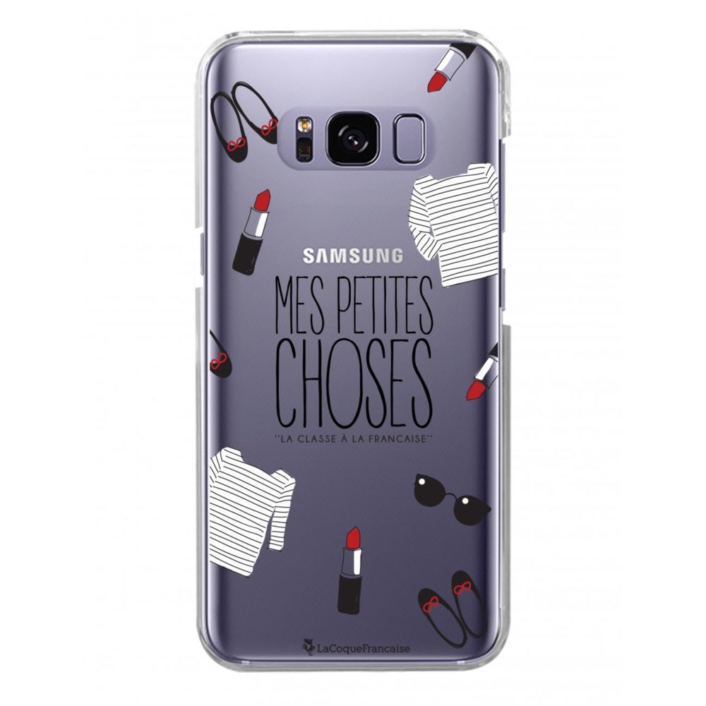 La Coque Francaise - Coque Samsung Galaxy S8 Plus rigide transparente Mes Petites Choses Ecriture Tendance et Design La Coque Francaise - Coque, étui smartphone