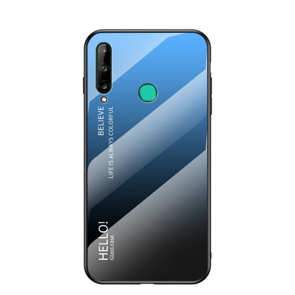 Generic - Coque en TPU combo de dégradé de couleurs bleu/noir pour votre Huawei P40 Lite E/Y7P - Coque, étui smartphone