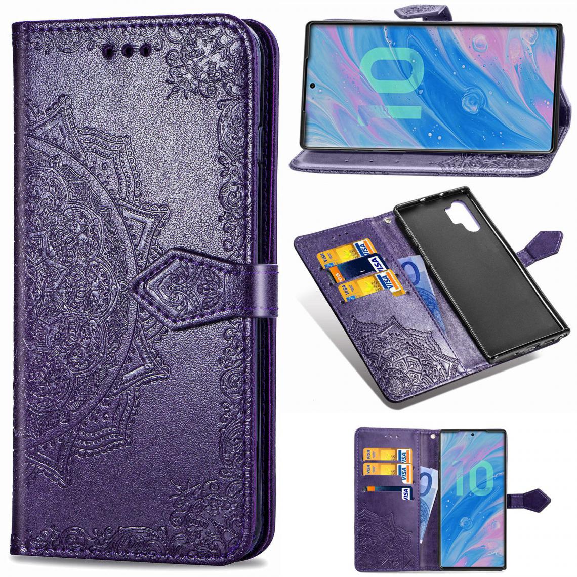 OtterBox - Samsung Galaxy Note 10 Pro Housse Etui Coque de protection type portefeuille [Violet] - Coque, étui smartphone