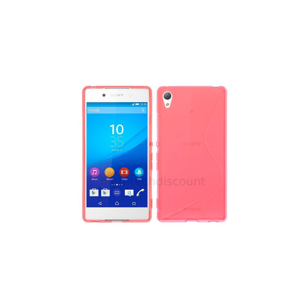 Htdmobiles - Housse etui coque pochette silicone gel fine pour Sony Xperia Z4 + film ecran - ROSE - Autres accessoires smartphone