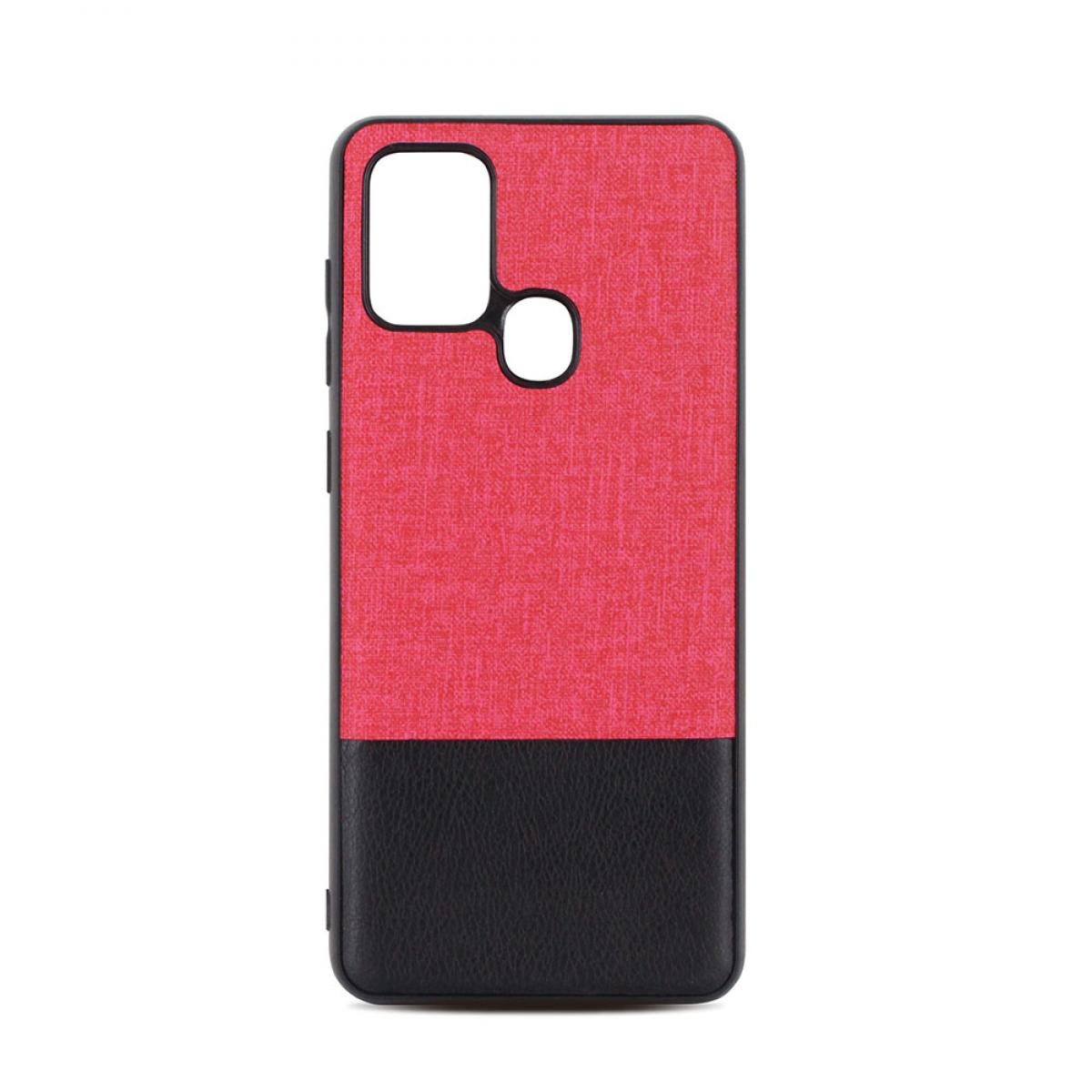 Mooov - Coque souple bi-matière pour Samsung A21s - rouge et noire - Autres accessoires smartphone