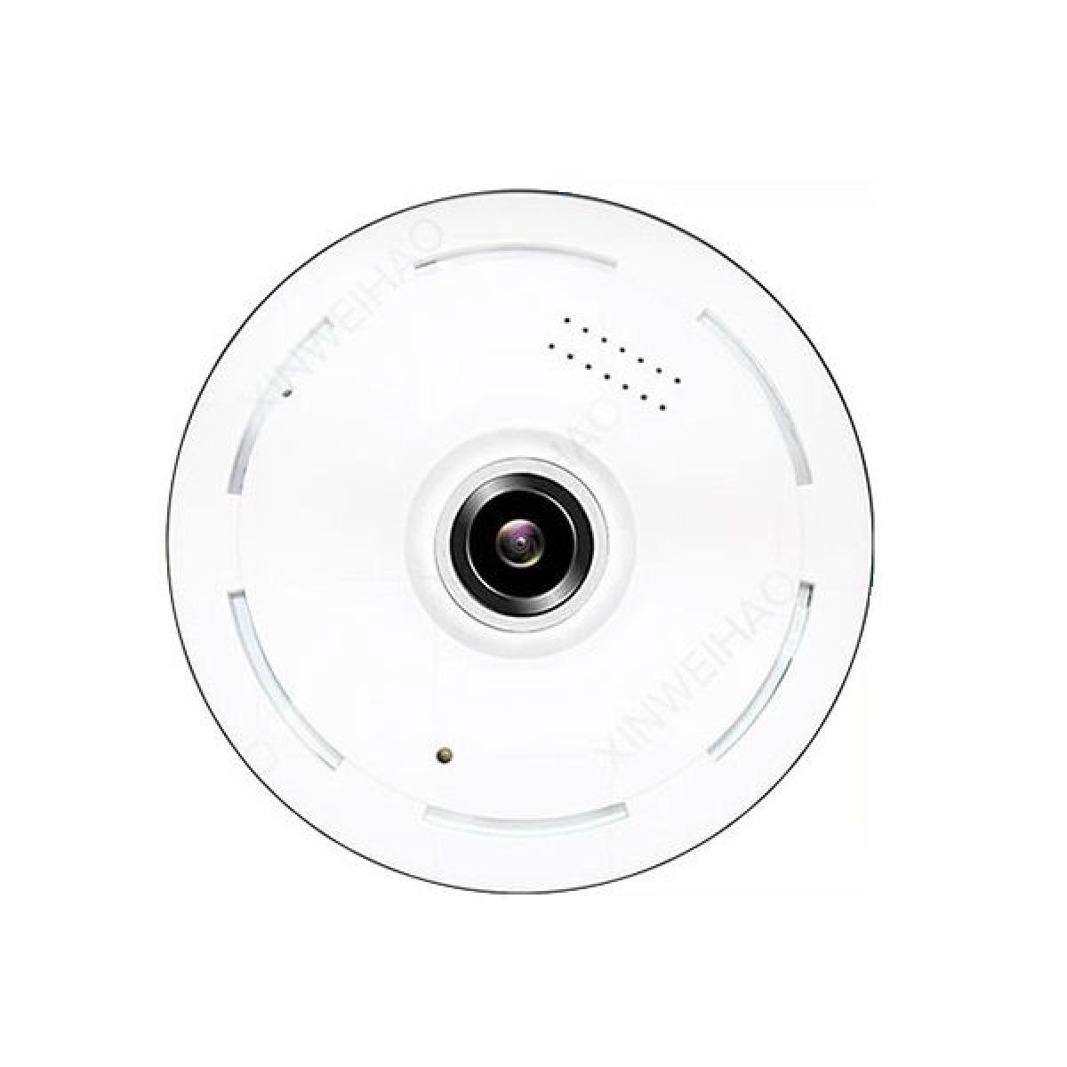 Totalcadeau - Caméra de sécurité vue panoramique Wifi IP vision nocturne - Autres accessoires smartphone