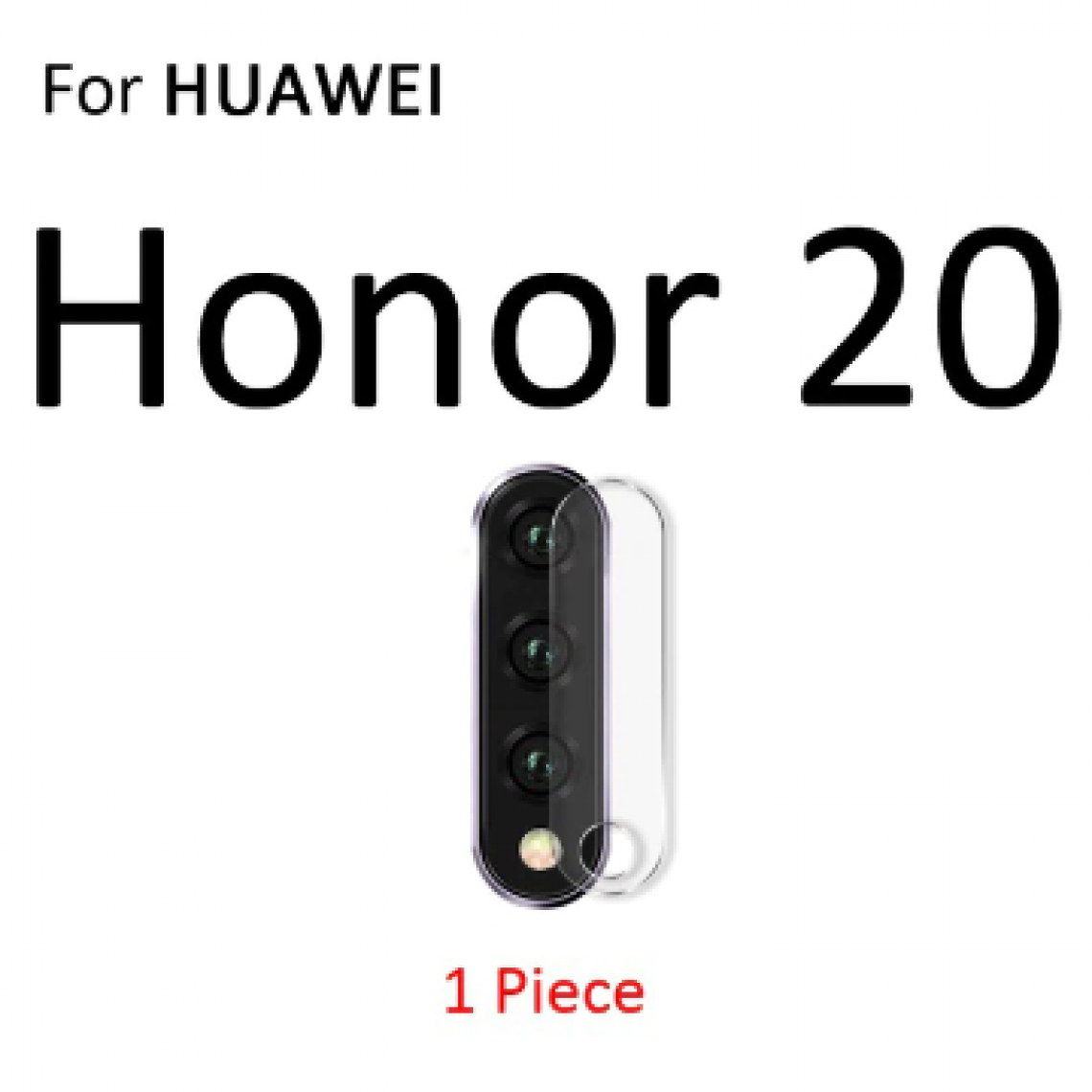 Phonecare - Film de Verre trempé pour le Caméra Arrière - Huawei Honor 20 - Protection écran smartphone