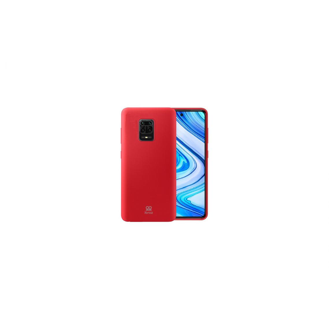 Ibroz - Ibroz Coque en silicone rouge pour - Coque, étui smartphone