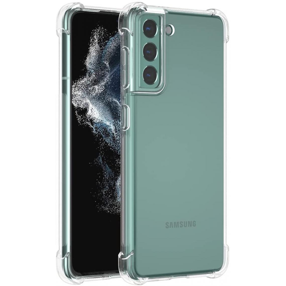 Little Boutik - Coque Silicone TPU Transparente Angles Renforces Pour Samsung Galaxy S22 Plus 5G Little Boutik® - Coque, étui smartphone