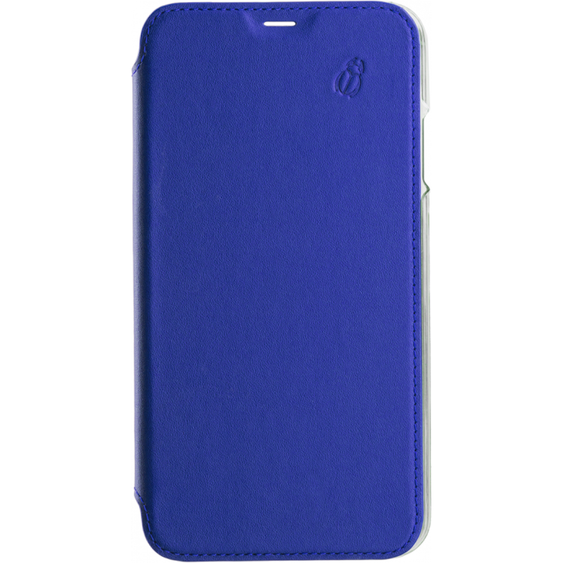 Apple - Folio Apple iPhone 6/7/8/SE/SE22 en Cuir Premium dos Crystal Bleu Beetlecase - Coque, étui smartphone