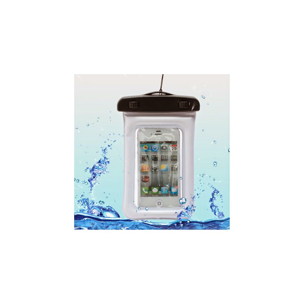 Htdmobiles - Housse etui pochette etanche waterproof pour Wiko Cink Five - BLANC - Autres accessoires smartphone