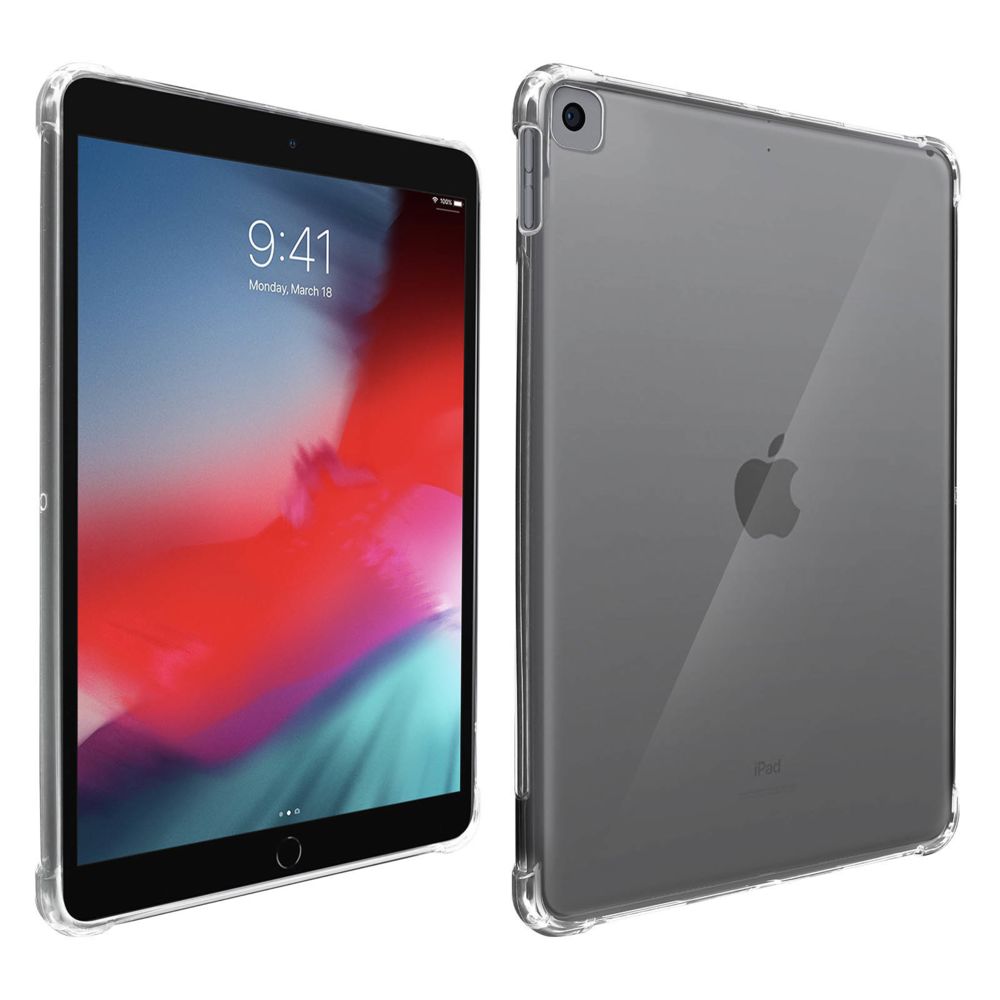 Avizar - Coque Souple Bumper Transparent Apple iPad 2019 10.2 / Air 2019 / iPad Pro 10.5 - Coque, étui smartphone