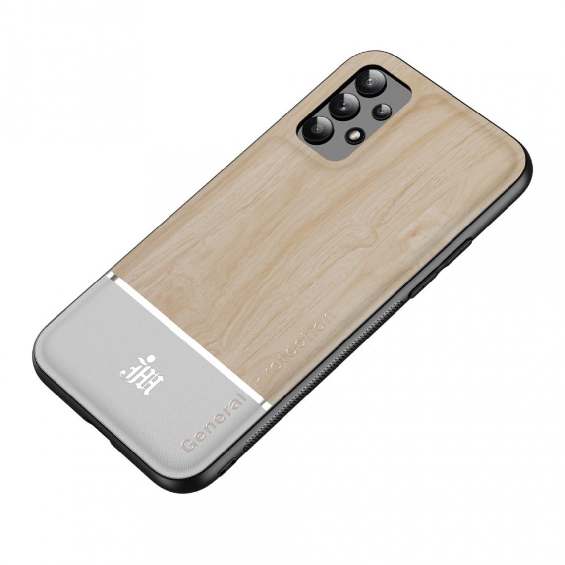 Other - Coque en TPU Texture du bois ultra-mince Couleur du bois pour votre Samsung Galaxy A32 4G (EU Version) - Coque, étui smartphone