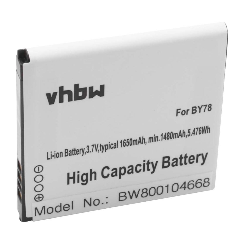 Vhbw - vhbw Batterie 1650mAh pour smartphone Alcatel One Touch OT-6010, OT-6010D, OT-992, OT-992D, OT-991, OT-991 Play, OT-991D, OT-975N. - Batterie téléphone