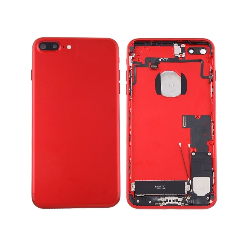 Wewoo - Coque arrière rouge pour iPhone 7 Plus Batterie couvercle arrière avec plateau de carte pièce détachée - Autres accessoires smartphone