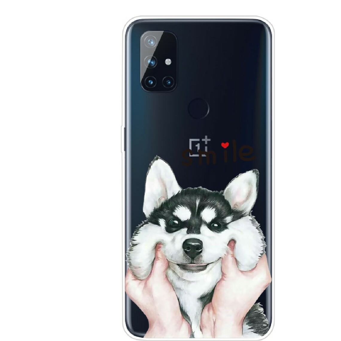 Other - Coque en TPU impression de motifs à haute transmittance souple chien pour votre OnePlus Nord N10 5G - Coque, étui smartphone