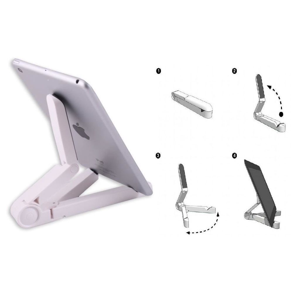 Sans Marque - Support bureau stand tablette ozzzo blanc pour Wortmann AG TERRA PAD - Autres accessoires smartphone