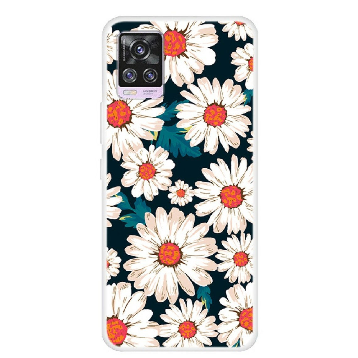 Other - Coque en TPU à motifs chrysanthème pour votre Vivo V20 Pro - Coque, étui smartphone
