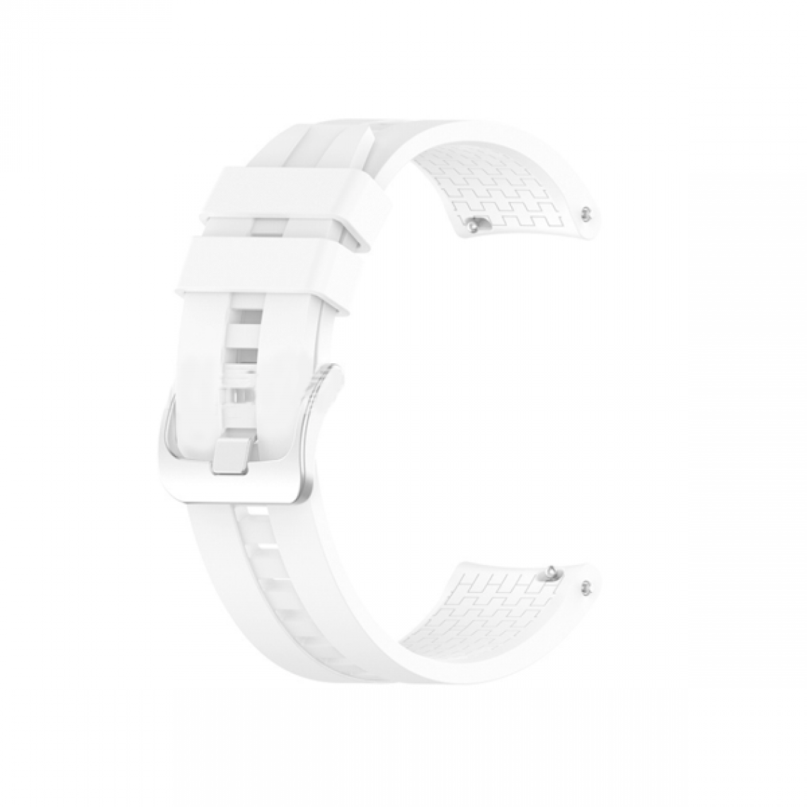 Phonecare - Bracelet en Silicone Souple Avec Boucle pour Xiaomi Mi Watch Revolve Active - Blanc - Autres accessoires smartphone