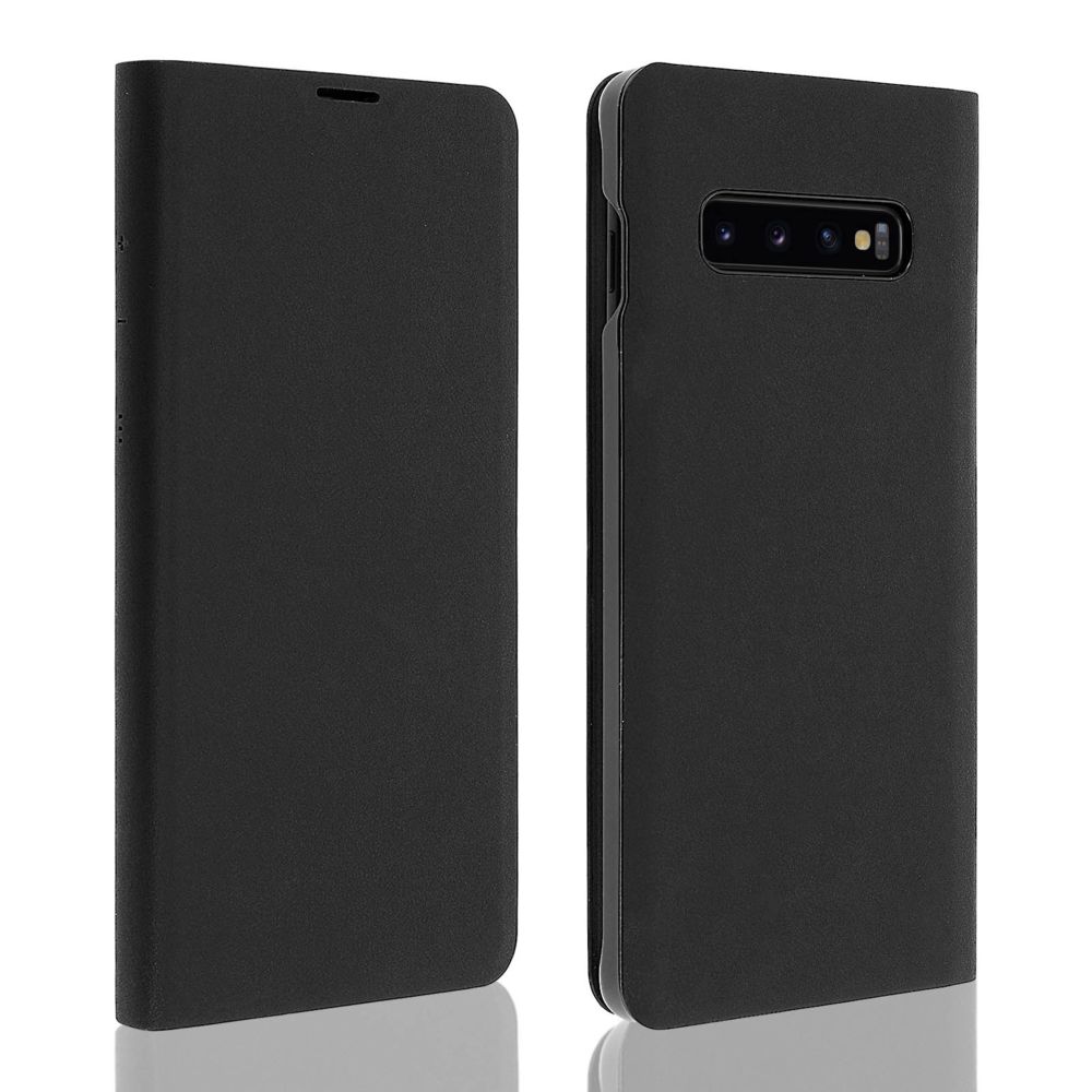 Anymode - Housse Galaxy S10 Étui Folio Porte carte Flip Wallet Anymode Noir - Coque, étui smartphone