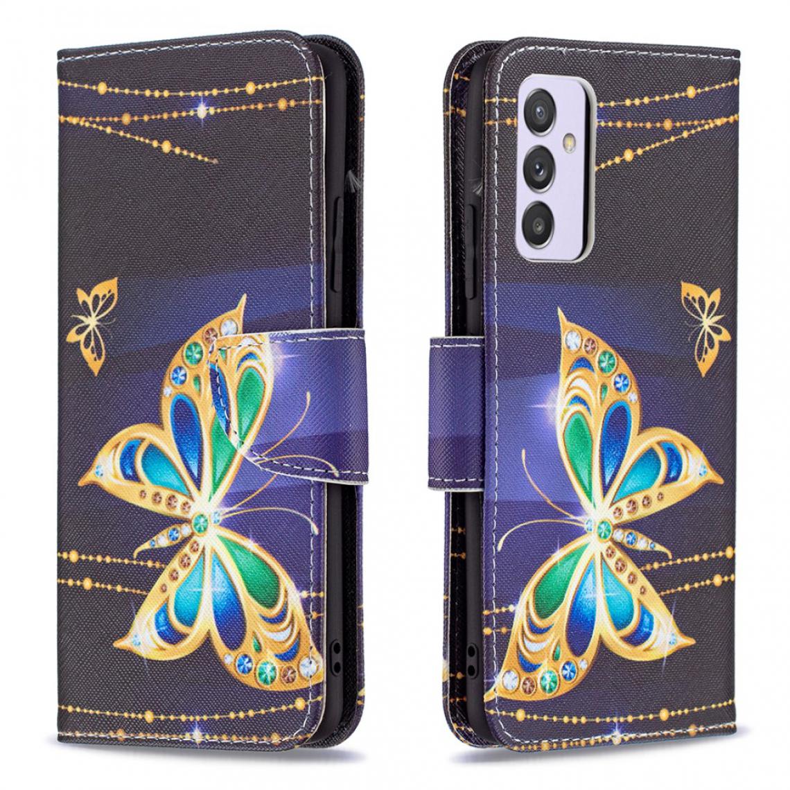 Other - Etui en PU Impression de motifs avec support papillon vif pour votre Samsung Galaxy A82 5G - Coque, étui smartphone