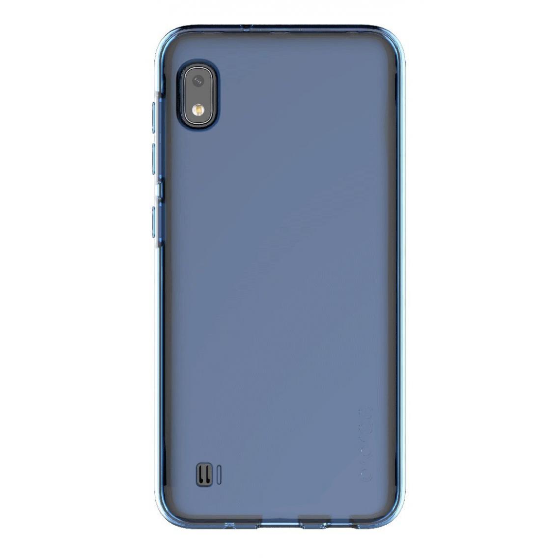 Samsung - Coque smartphone Coque semi-rigide transparente bleue Galaxy A10 - Coque, étui smartphone
