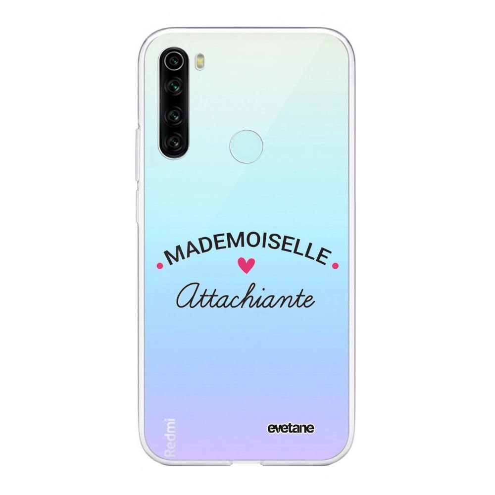Evetane - Coque Xiaomi Redmi Note 8 T souple transparente Mademoiselle Attachiante Motif Ecriture Tendance Evetane. - Coque, étui smartphone