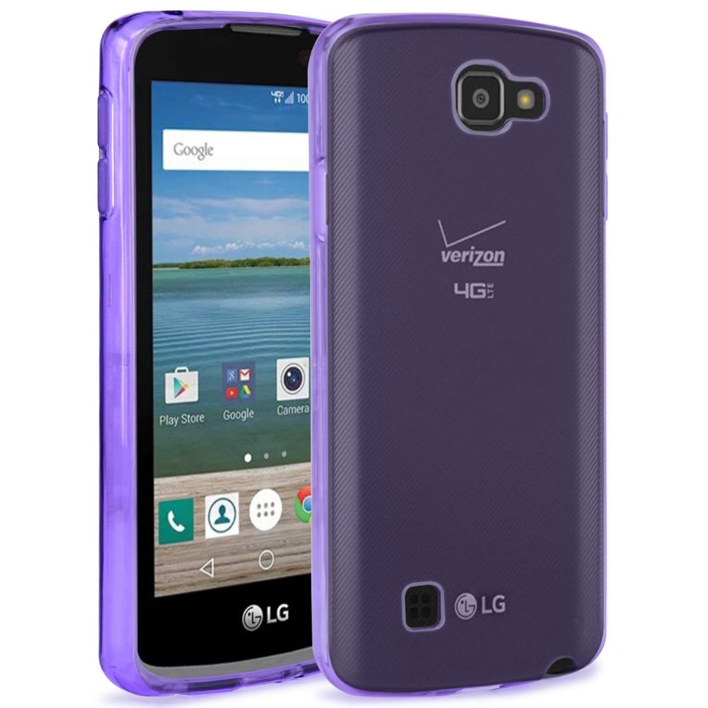 marque generique - LG K4 Housse Etui Housse Coque de protection Silicone TPU Gel Jelly - Violet - Autres accessoires smartphone