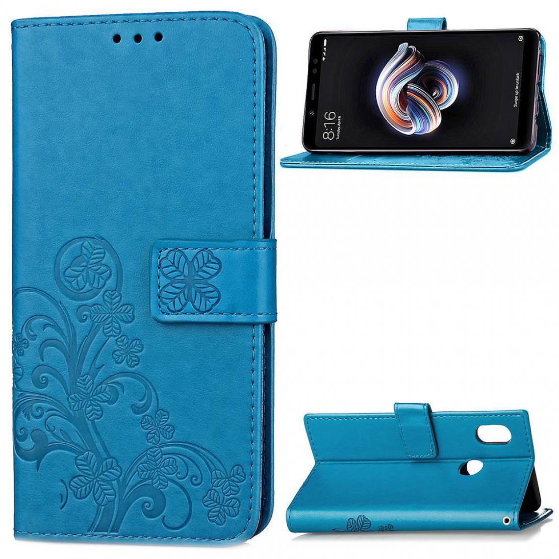 OtterBox - Xiaomi 6X Housse Etui Coque de protection type portefeuille (lys) [Bleu] - Coque, étui smartphone