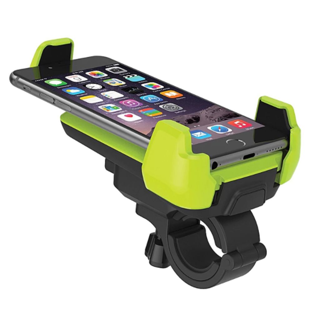 Shot - Support Moto pour WIKO Rainbow Up Smartphone Scooter Guidon GPS Universel Velo VTT Cyclisme Universel (NOIR) - Autres accessoires smartphone