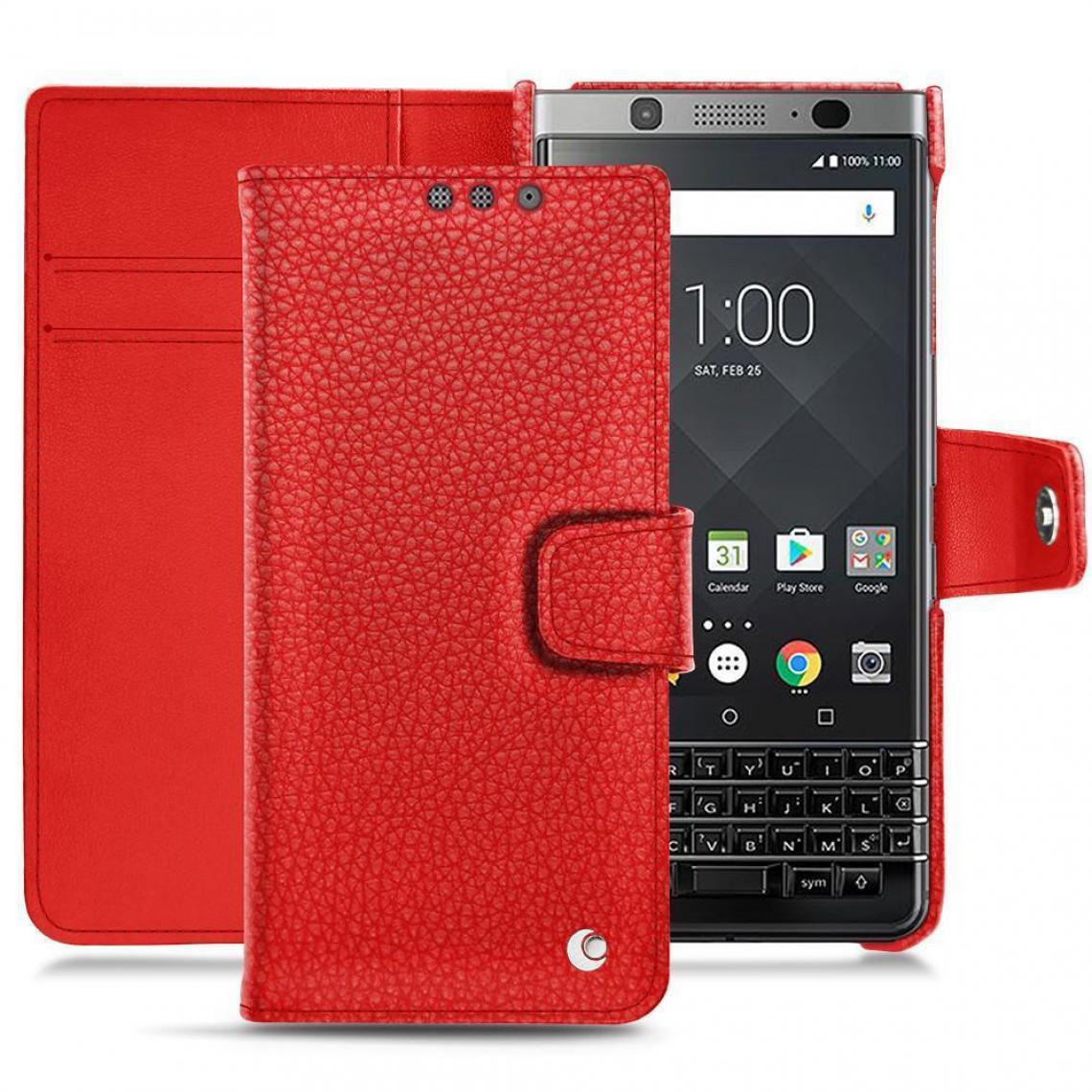 Noreve - Housse cuir Blackberry Keyone - Coque, étui smartphone