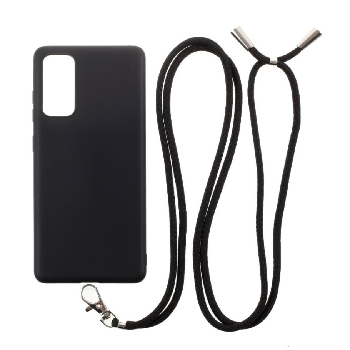 Other - Coque en TPU bonbon de couleur unie avec cordon noir pour votre Samsung Galaxy S20 FE/S20 FE 5G - Coque, étui smartphone