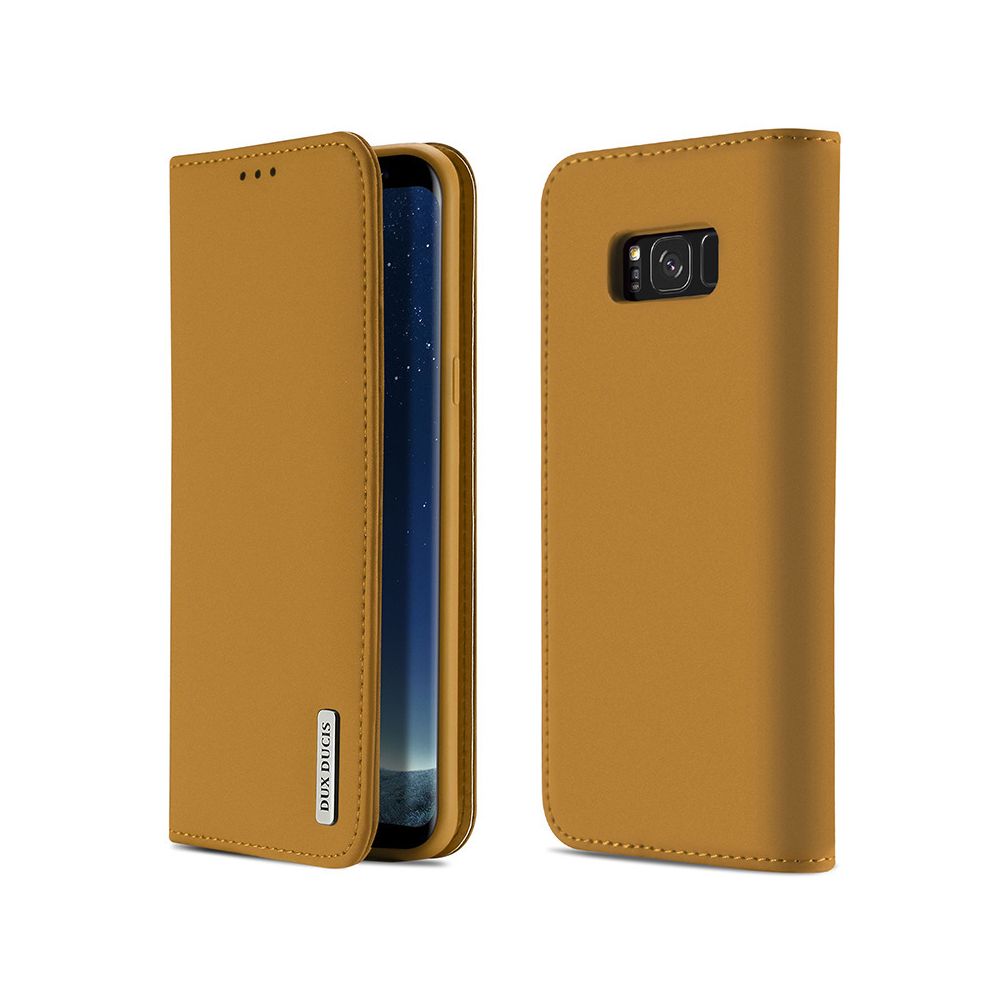 marque generique - Coque Etui en cuir haute qualité pour Samsung Galaxy S10e - Kaki - Coque, étui smartphone