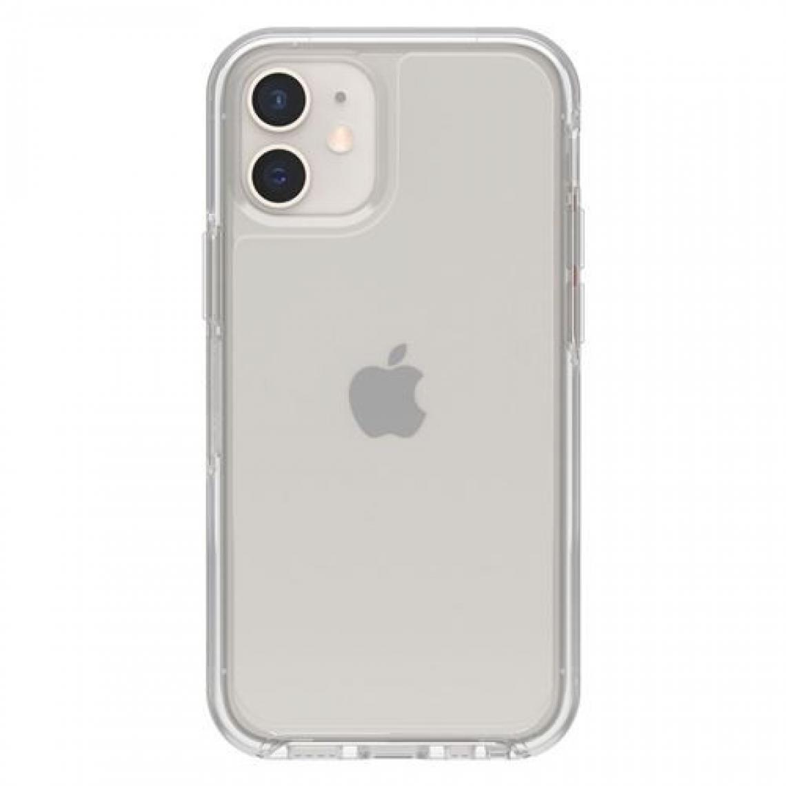 OtterBox - Coque de protection pour iPhone 12 mini OtterBox Symmetry Series Clear Transparent - Coque, étui smartphone