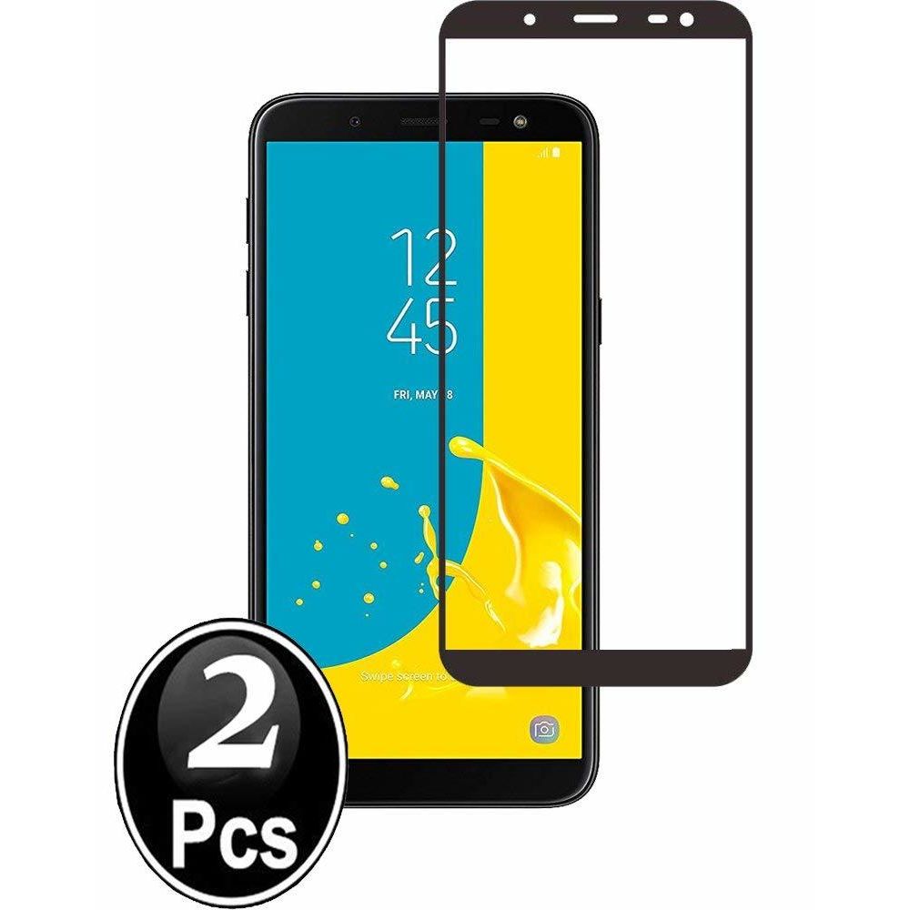 marque generique - Samsung Galaxy J8 2018 Vitre protection d'ecran en verre trempé incassable protection integrale Full 3D Tempered Glass - Autres accessoires smartphone