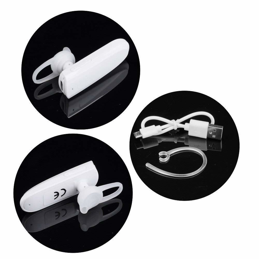 Ozzzo - Kit main libre oreillette ecouteur bluetooth ozzzo blanc pour LG Q6a - Support téléphone pour voiture