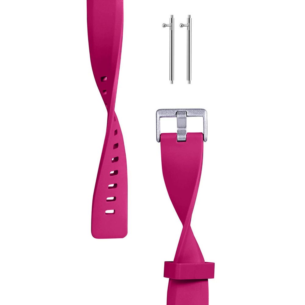 marque generique - Bracelet en silicone souple remplacement pour Fitbit inspire HR - Rose - Autres accessoires smartphone
