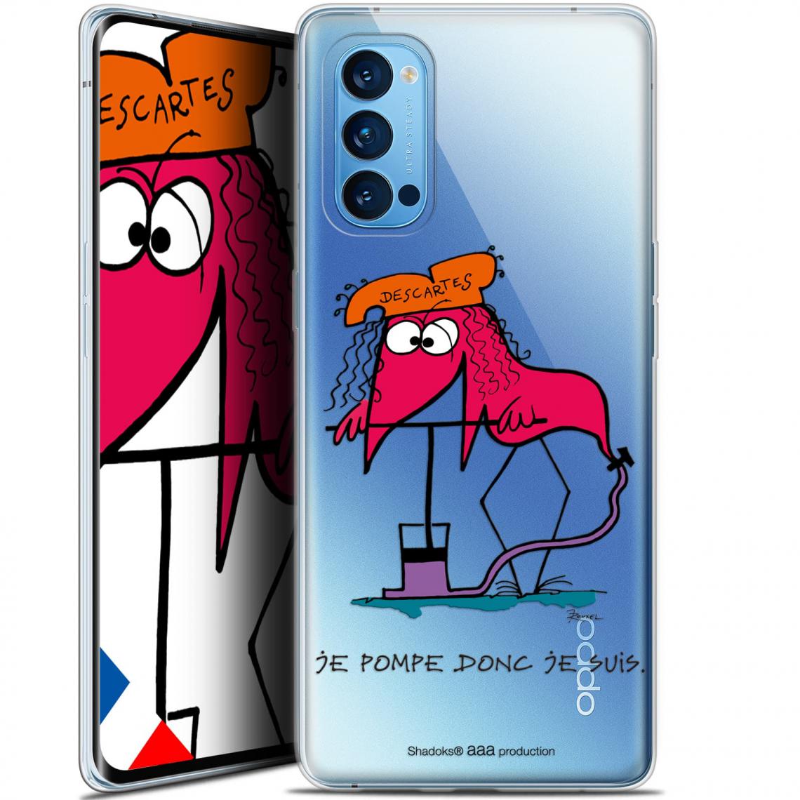 Caseink - Coque Pour Oppo Reno 4 Pro 5G (6.5 ) [Gel HD Collection Les Shadoks ? Design Donc Je Suis - Souple - Ultra Fin - Imprimé en France] - Coque, étui smartphone