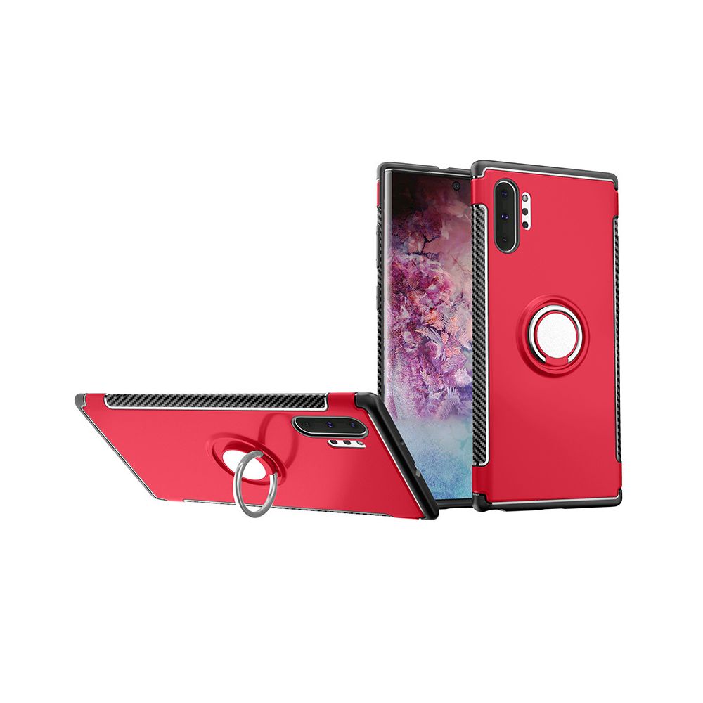 marque generique - Coque Étui de protection avec support pour Samsung Galaxy S10 Lite - Rouge - Coque, étui smartphone