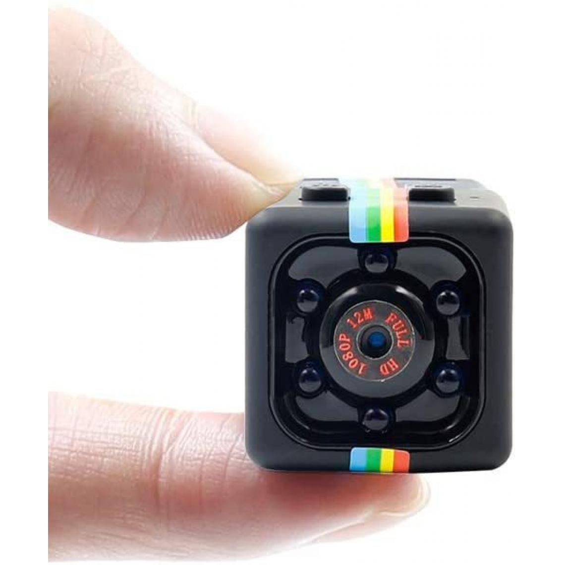 Chrono - Mini caméra espion caméra secrète 1080P mini caméra avec vision nocturne infrarouge détection de mouvement maison petite caméra de surveillance(Noir) - Autres accessoires smartphone