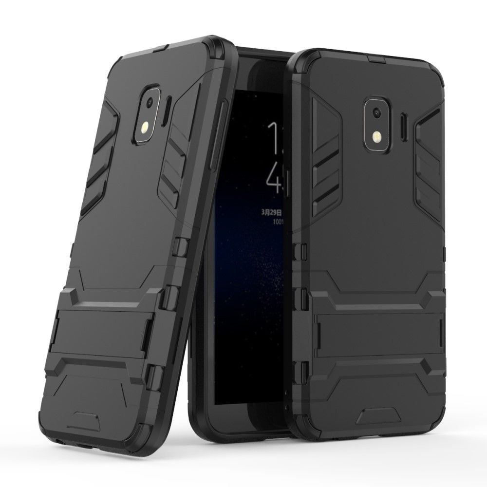 marque generique - Coque en TPU cool guard hybride noir pour votre Samsung Galaxy J2 Core - Autres accessoires smartphone