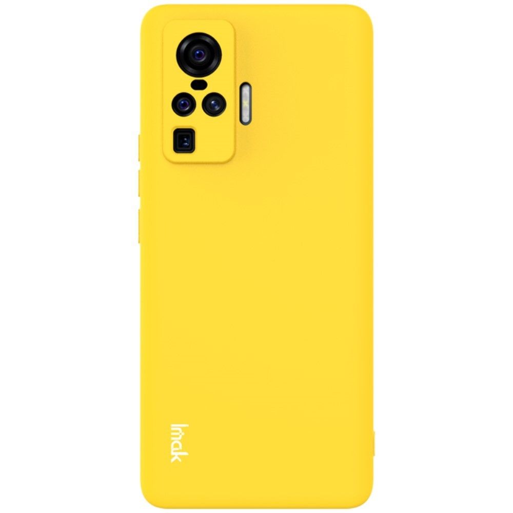 Generic - Coque en TPU sensation de peau couleur souple jaune pour votre Vivo X50 Pro - Coque, étui smartphone