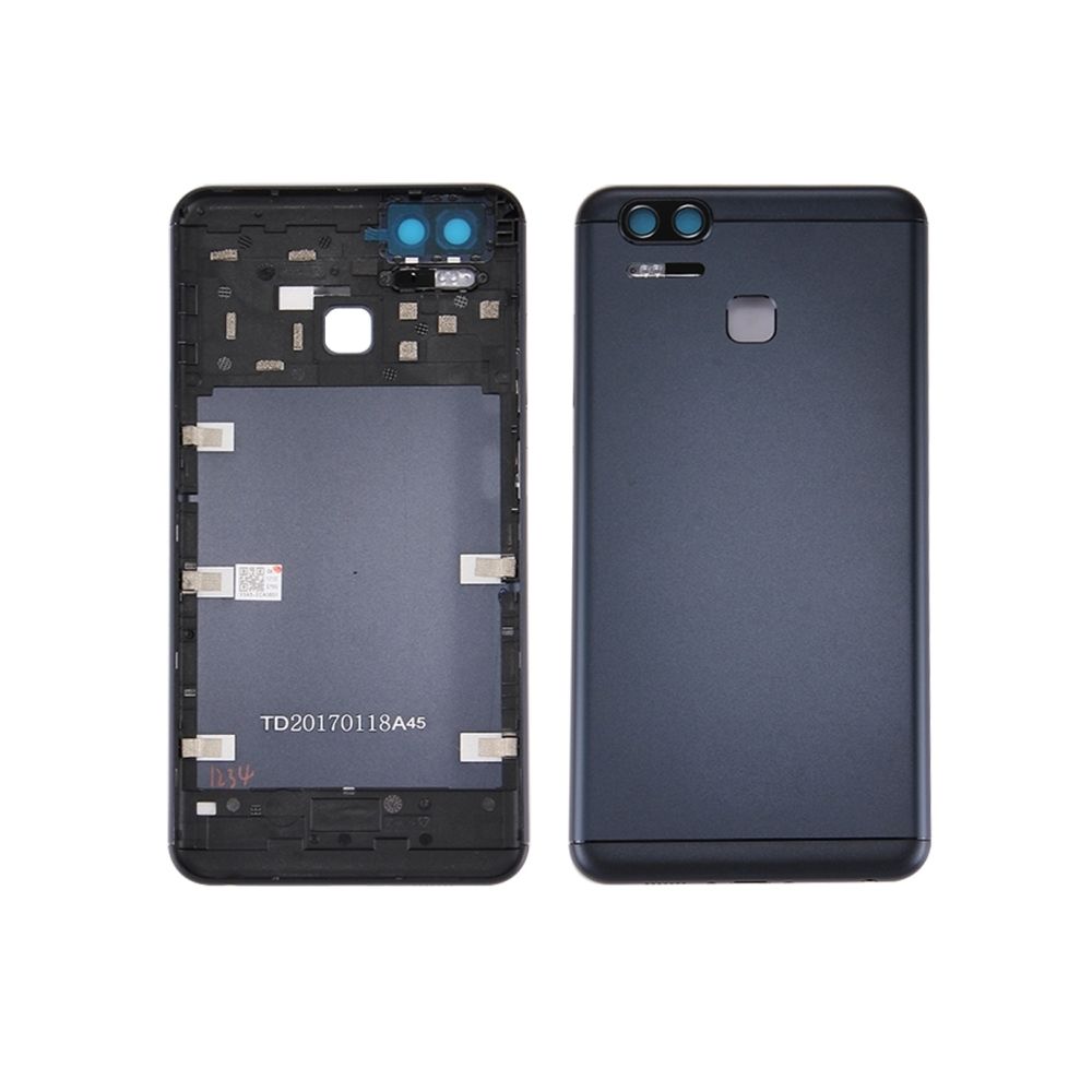 Wewoo - Coque arrière noir pour Asus ZenFone 3 Zoom / ZE553KL Arrière Cache Batterie Marine pièce détachée - Autres accessoires smartphone