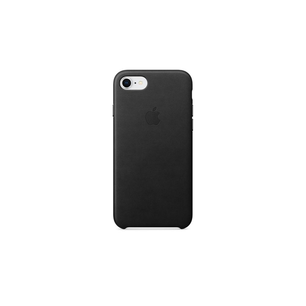 Apple - iPhone 8/7 Leather Case - Noir - Coque, étui smartphone